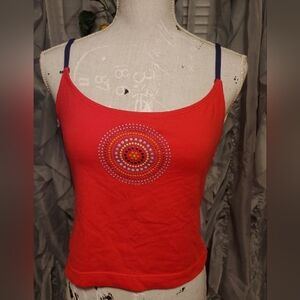 Cynthia Rowley Embellished Sport Tank
